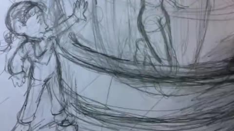 Penciling page 121 part b