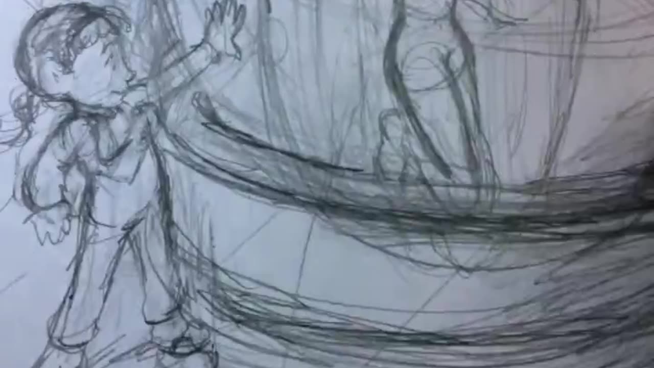 Penciling page 121 part b