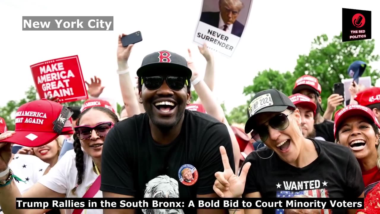 Donald Trump Rallies in the South Bronx: A Bold Bid to Court Minority Voters | US News