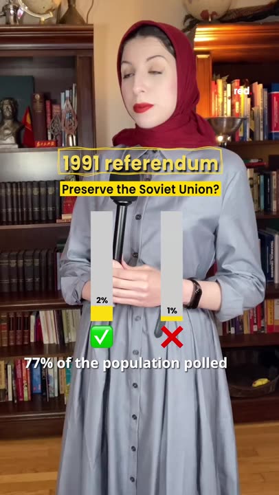 Mainstream myth that most people who lived in the Soviet Union, were happy to see its demise.