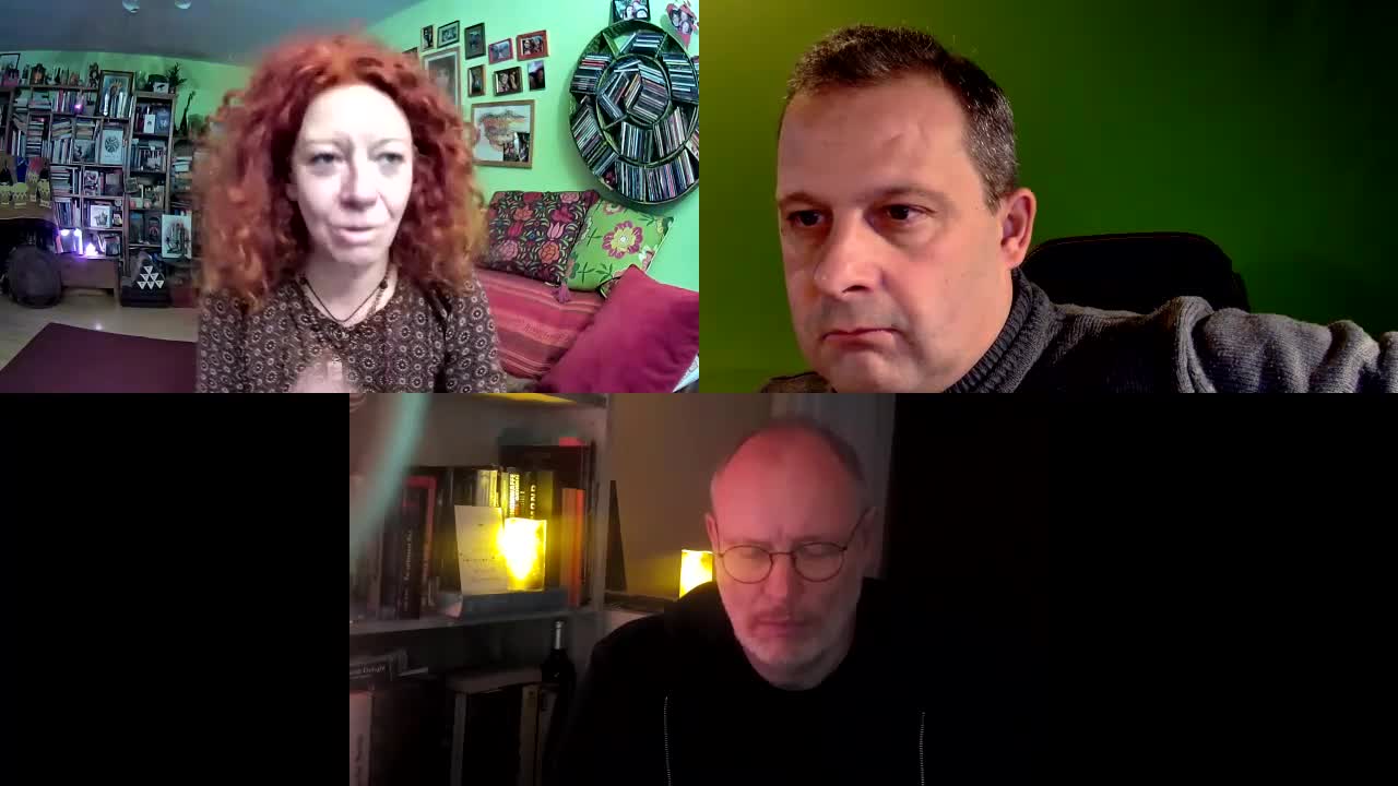 Runenkreis mit Anja, Frank und Marc #05.12.22