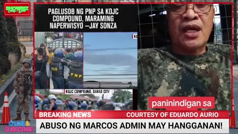 LAGLAG BALA/TANIM EBIDENSYA sa KOJC COMPOUND IKINANTA/ULTIMATUM sa PAG-ABUSO ni MARCOS at ni TAMBA!