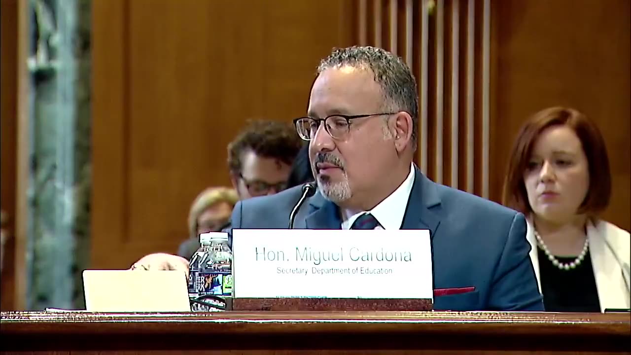 Biden's Secretary of Education, Miguel Cardona, concurs that borrowers should be held accountable