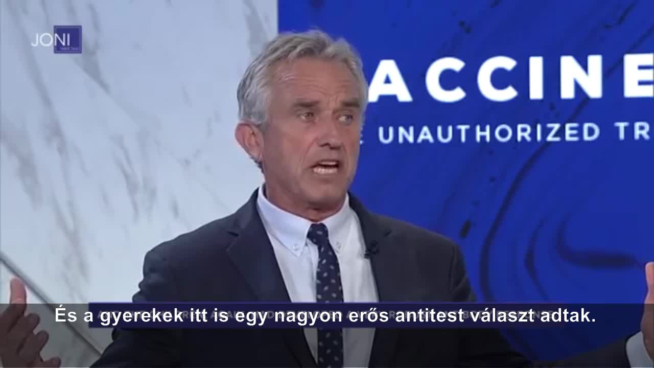 Robert f Kennedy Jr az oltásokról