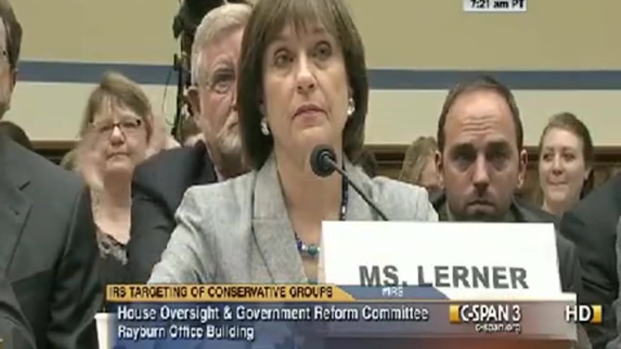 2013, Lerner -Waived Her Fifth Amend Right- By Giving Statement (1.20, )