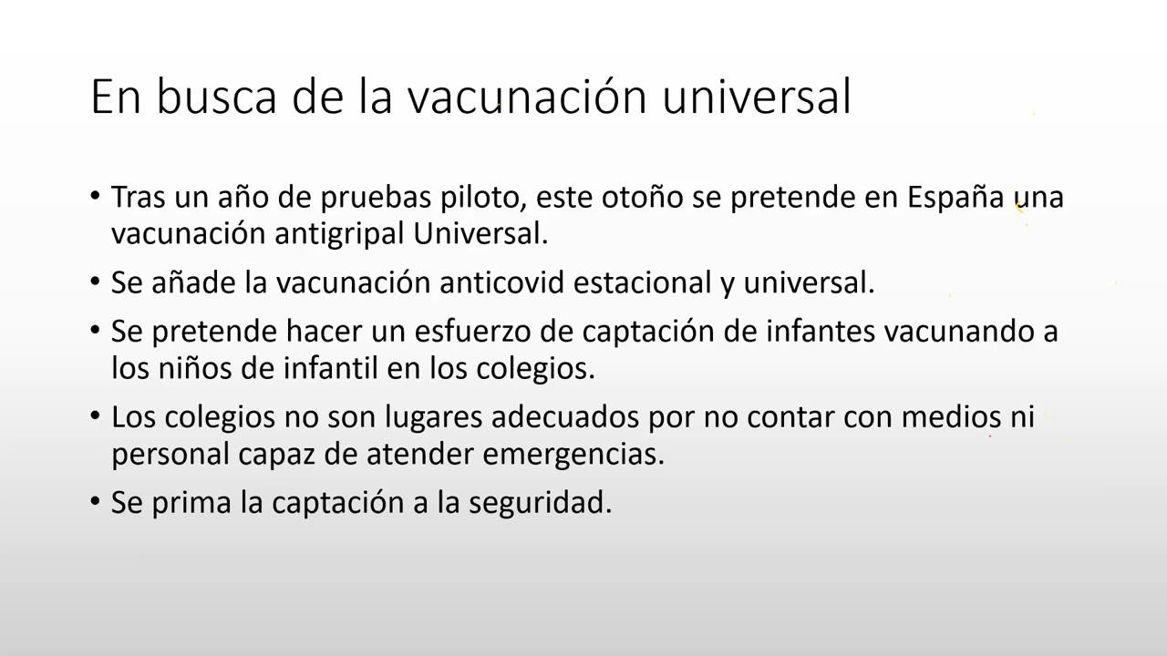 Vacunas Gripe Vacunación Universal