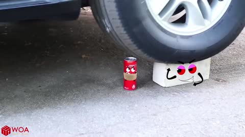 Crushing Soft Things by Car