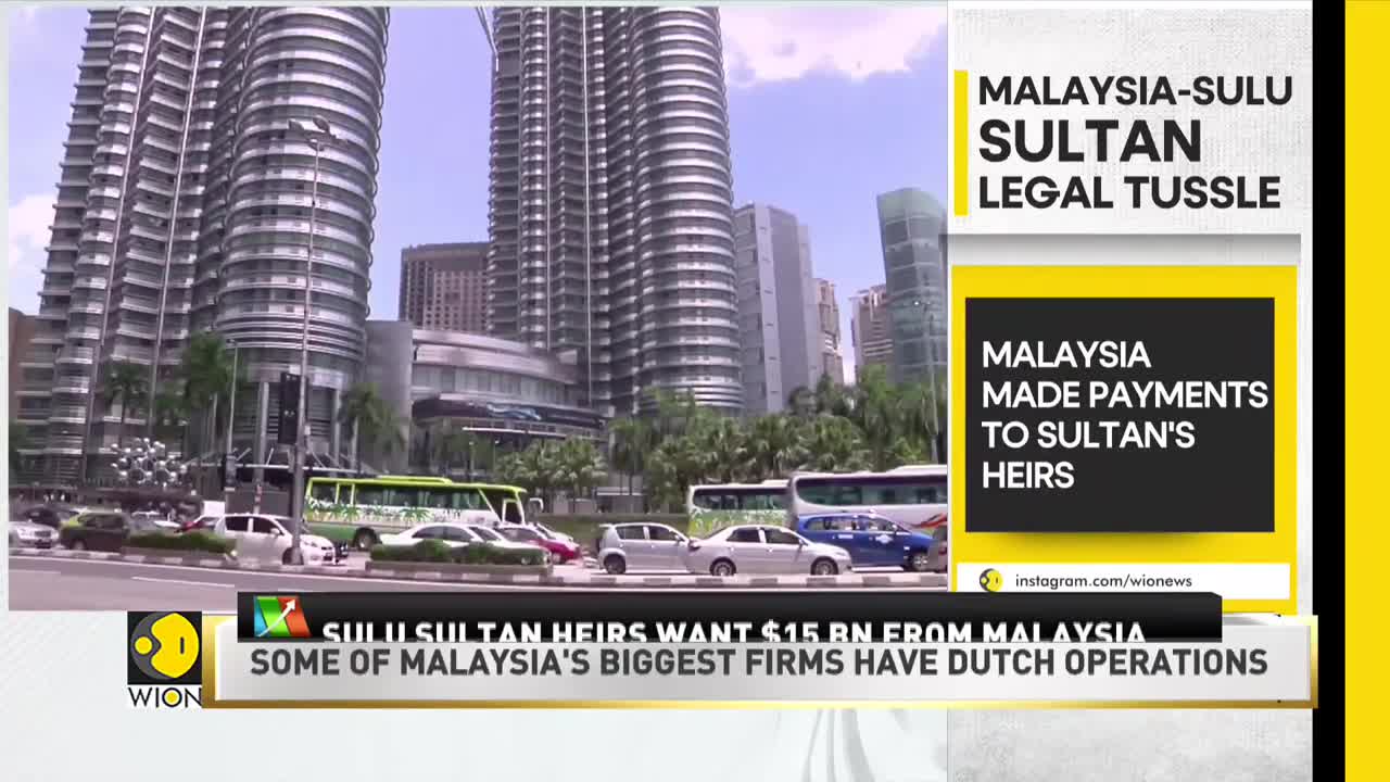 WION Business News: Heirs of Sulu Sultan demand $15 bn from Malaysia; country to take legal actions