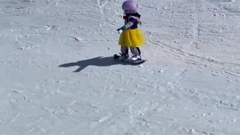4 Year Old DOES A JUMP For Her First Time