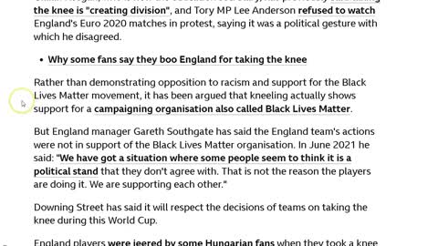 BBC promote kneeling