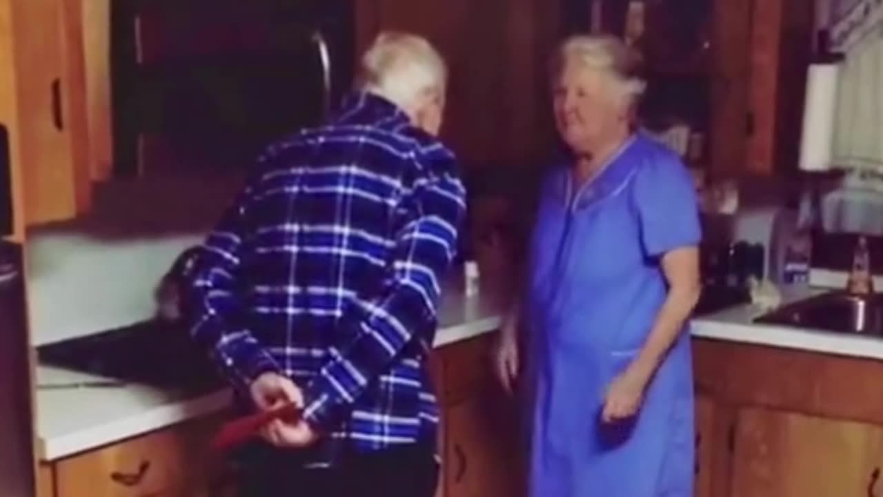 Grandpa asks Grandma to be his Valentine! Will make you smile! ❤️❤️❤️