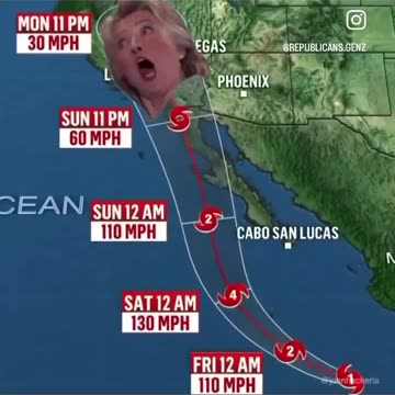 Hurricane Hillary!
