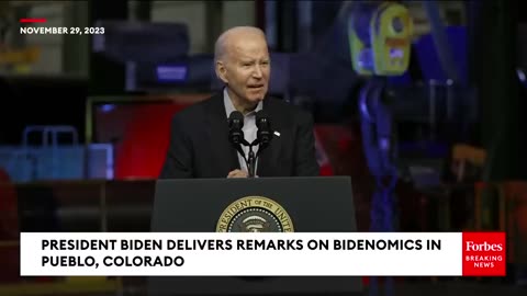 JUST IN_ Biden Goes After Lauren Boebert During Visit To Her Colorado District