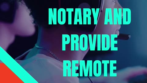 BE ONLINE NOTARY