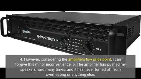 Belva BXD3K 3000W Peak BX-Series 1-Ohm Stable Class-D-Overview