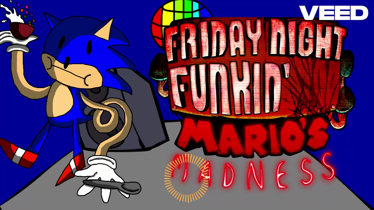 Friday Night Funkin' Nourishing Blood but Sunky sings it - Mario's Madness FNF Cover - +FLP