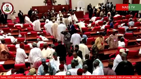 INAUGURATION OF 10TH NIGERIAN SENATE