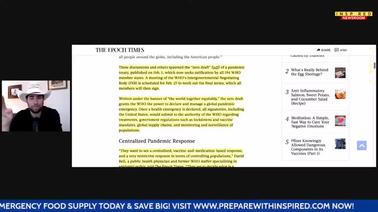 WHO Pandemic Treaty is Treason At The Highest Level