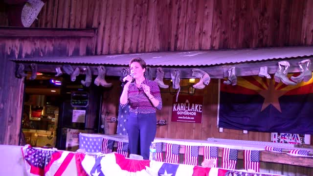 VD5-5 MAAP REAL W. Candidate For Governor Kari Lake "Free The First Event"