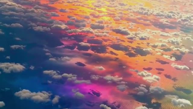 colorful cloud☁#landscape #travel #fyp