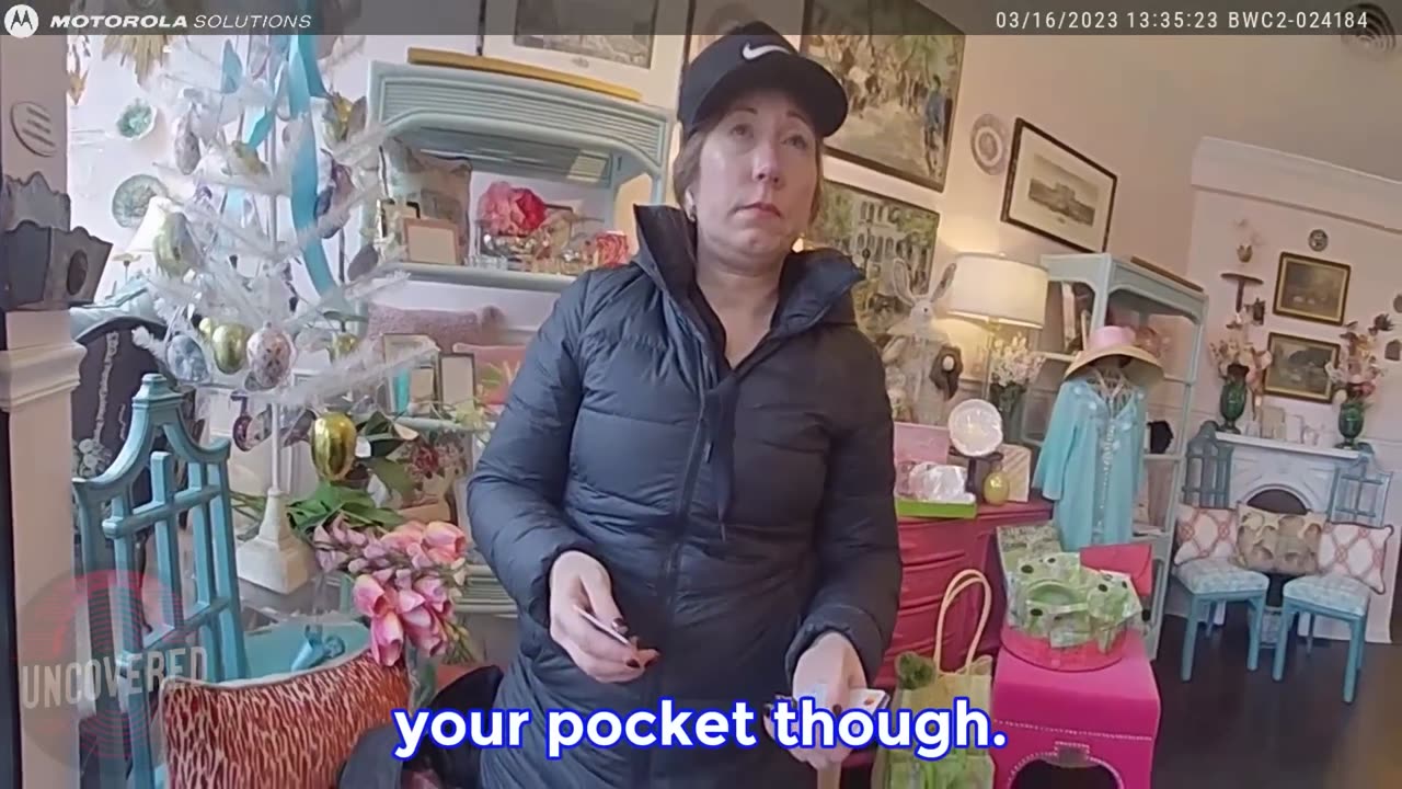 Entitled Shoplifter Thinks She Can Steal Without Consequences