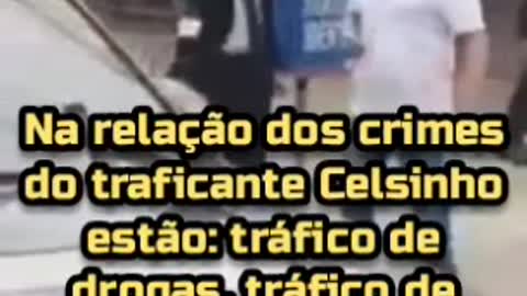 CELSINHO DA VILA VINTÉM, TRAFICANTE FOI SOLTO PARA SUBIR EM PALANQUE COM A QUADRILHA