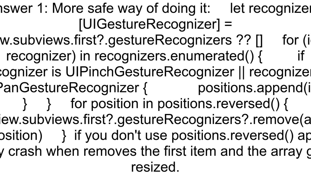 iOS 11 AVPlayerViewController Disable Pinch Drag Gesture
