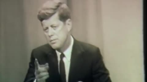 President John F. Kennedys First ever televised Conference 1/61