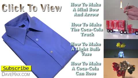 How to Fold a Shirt in Under 2 Seconds