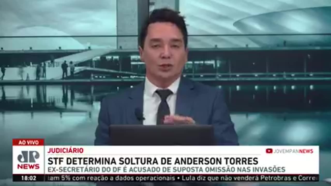 STF determina soltura de Anderson Torres