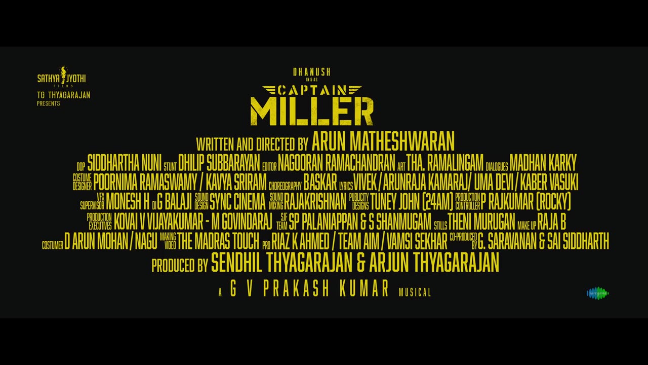 Captain Miller (Kannada) - Teaser | Dhanush | Shivarajkumar | Arun Matheswaran | GV Prakash Kumar