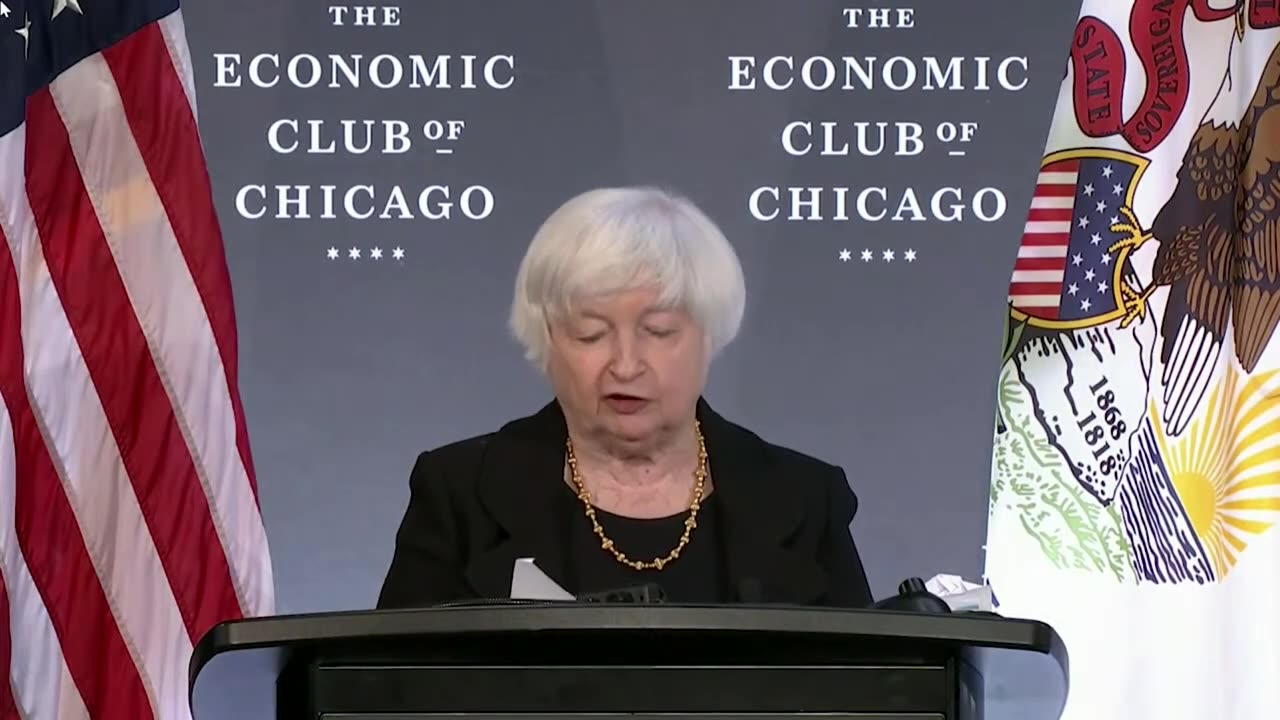 Janet Yellen delivers remarks on state of US economy in Chicago