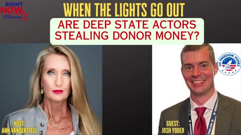 JULY 7, 2023 RIGHT NOW W/ANN VANDERSTEEL: DID YOU STEAL MY MONEY?