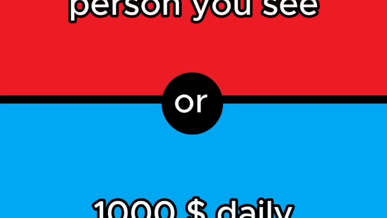 What would you rather?