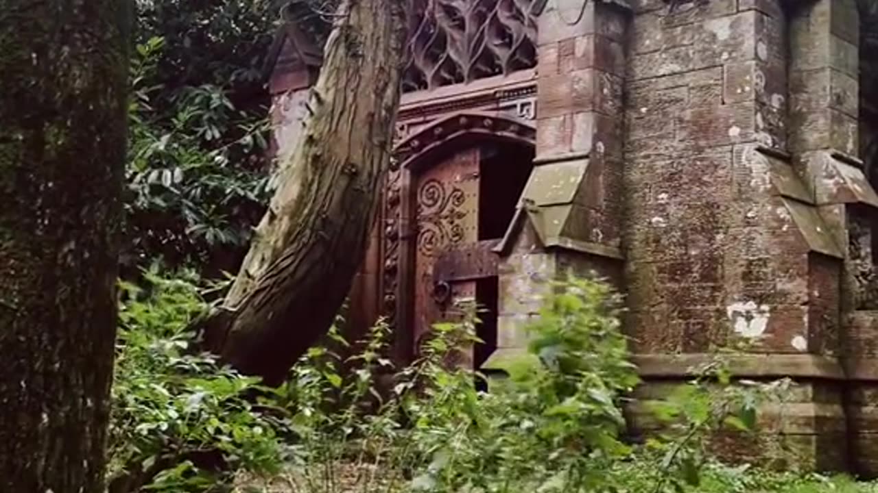 BEAUTIFUL ABANDONED CHAPEL IN THE WOODS IN SCOTLAND