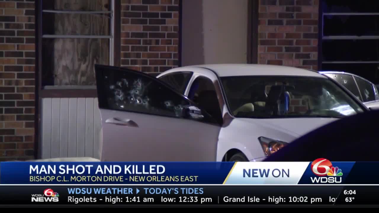 Man shot to death overnight in New Orleans East