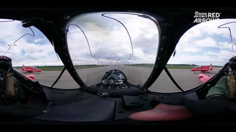 Pilot describes a Red Arrows formation take-off