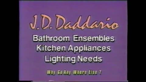 J. D. Daddario Retail Appliances Commercial (1994)