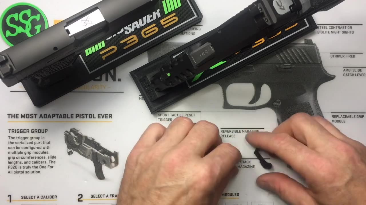 Armory Craft extended mag release installation - SIG Sauer P365