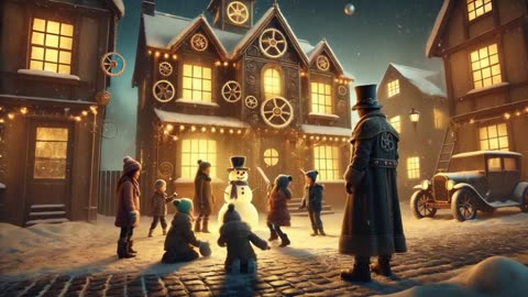 A Clockwork Carol Part 1: A Retro-Futuristic Steampunk Christmas 🎥🎶 [Movie Music Video]
