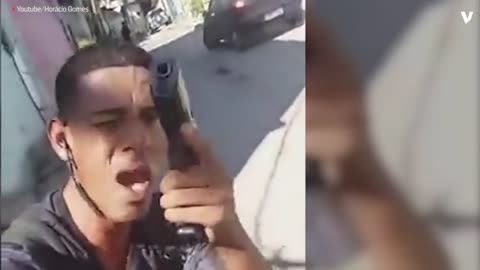 Brazilian Gang Member Killed After Uploading Video To Facebook Live