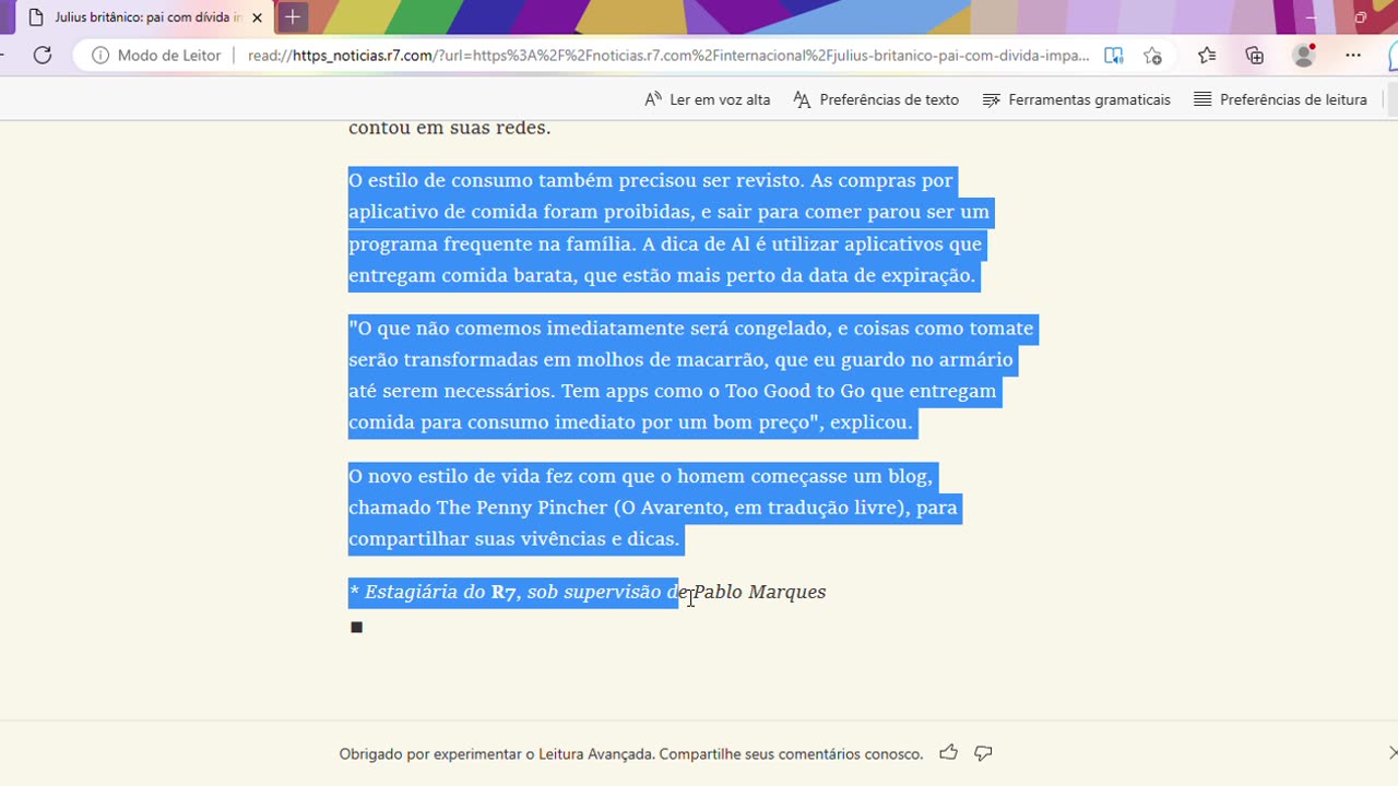 pai com dívida impagável economizou mais de R$ 60 mil com promoções