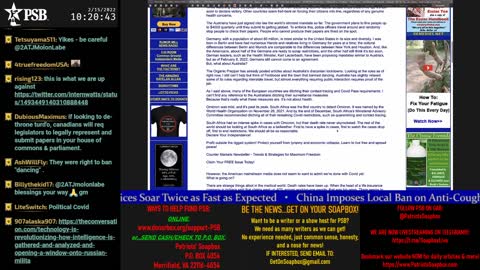 2022-02-15 09:04 EST - Straight Shootin': with Thumper