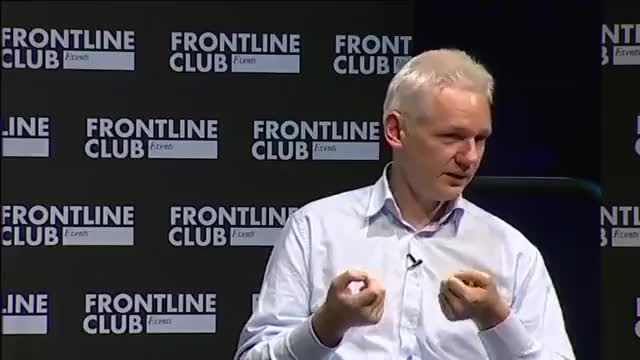 Julian Assange speaking one year after start of Cablegate publication