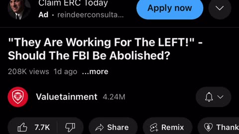 Do you see the division diverting from the real issues on both sides