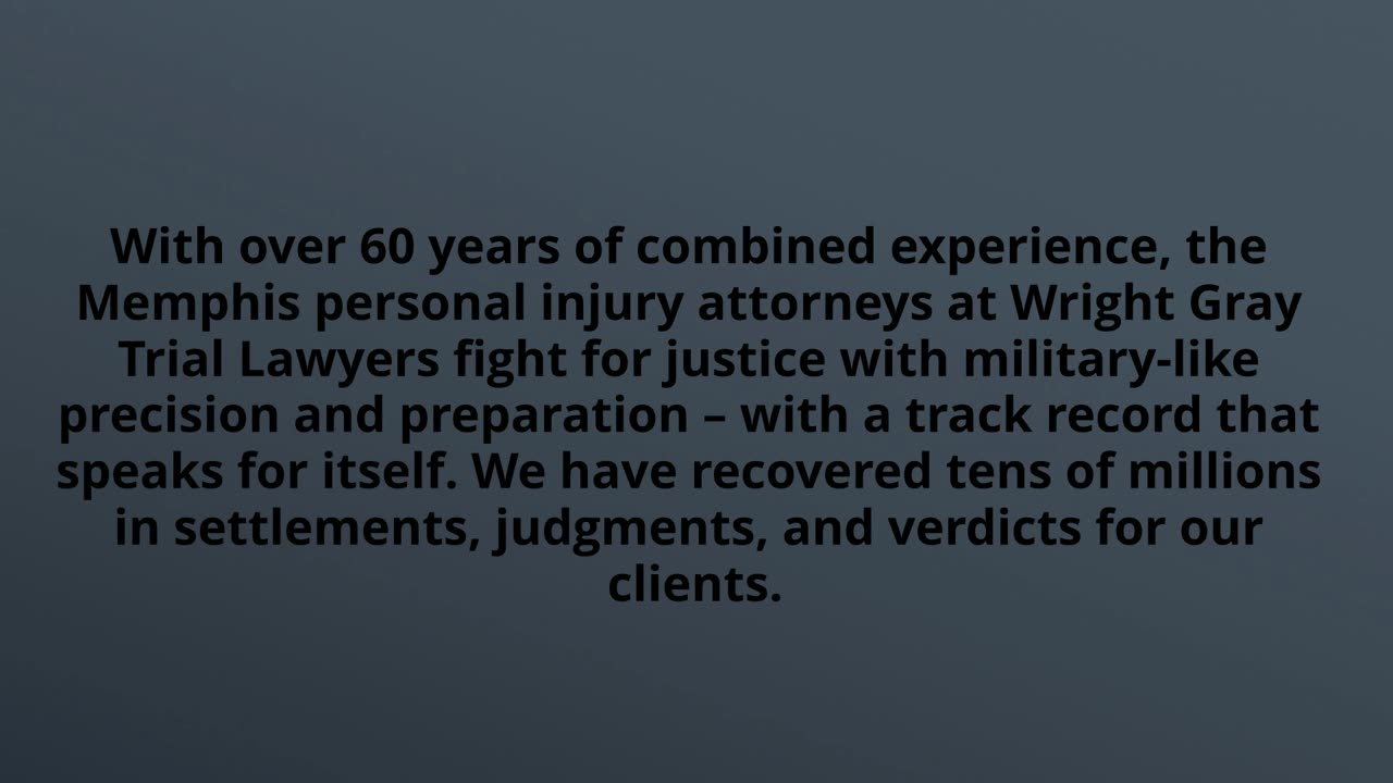 Memphis Personal Injury Lawyer