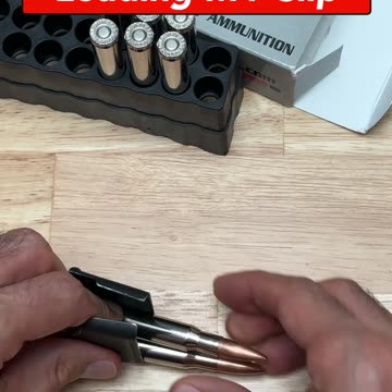 Loading M1 Garand Clip