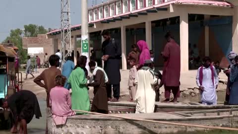 Shortages and sickness in flood-hit Pakistan