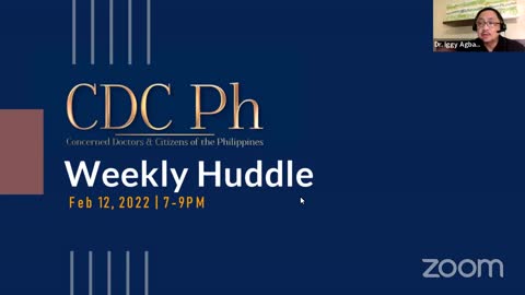 CDC Ph Weekly Huddle Feb 12, 2022 Noli Me Tangere! Part II: The TRO