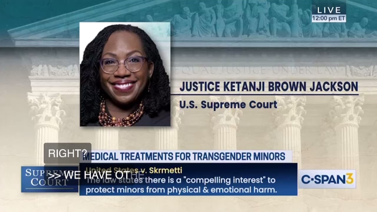 Justice Sonya Sotomayor and Ketanji Brown Jackson claim child sex change bans are sexist